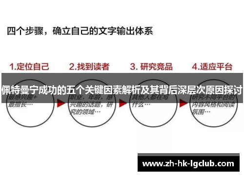 佩特曼宁成功的五个关键因素解析及其背后深层次原因探讨