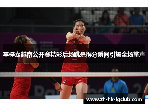 李梓嘉越南公开赛精彩后场跳杀得分瞬间引爆全场掌声
